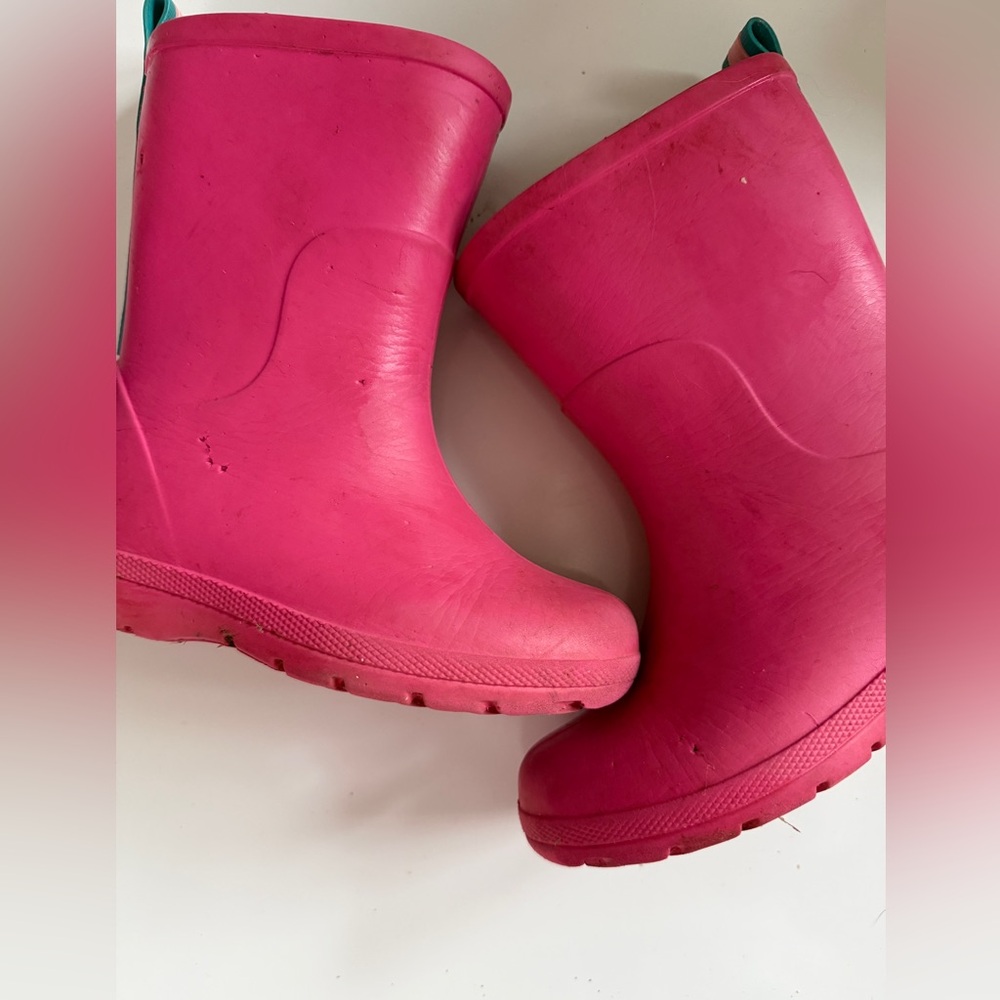 Pink Rain Boots